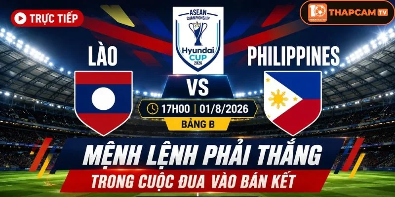  Lịch sử đối đầu Lào vs Philippines cho thấy Philippines hoàn toàn trên cơ Lào.